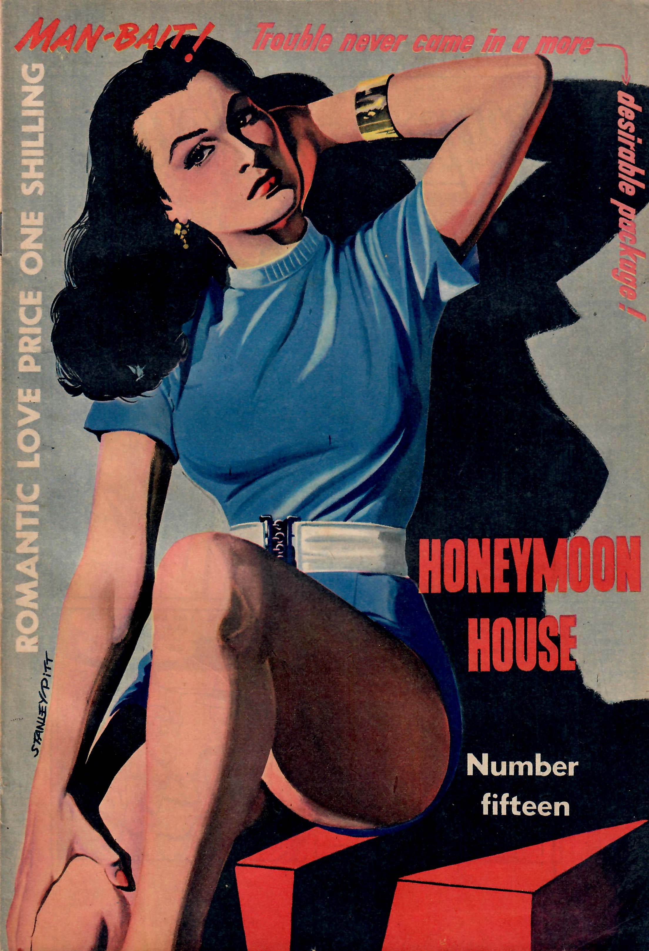 Romantic Love (Malian, 1951? series) #15 — Honeymoon House ([1956?])