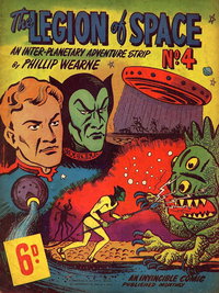 The Legion of Space (Invincible, 1946 series)  #4 ([April 1950?])