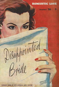 Romantic Love (Malian, 1951? series) #36 — Disappointed Bride [1957?]