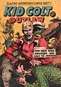 Kid Colt Outlaw (Transport, 1952 series) #40 [May 1955?]