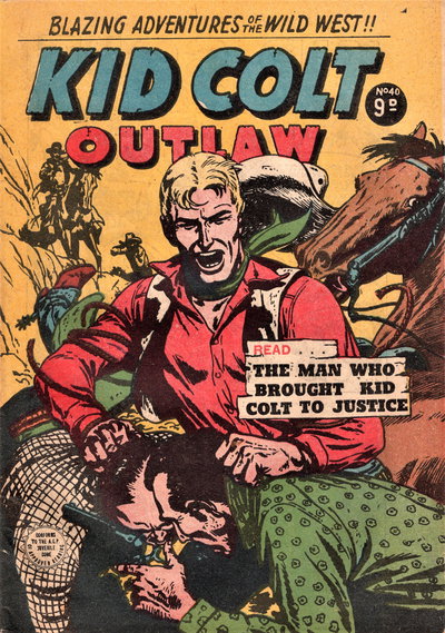 Kid Colt Outlaw  #40 ([May 1955?])