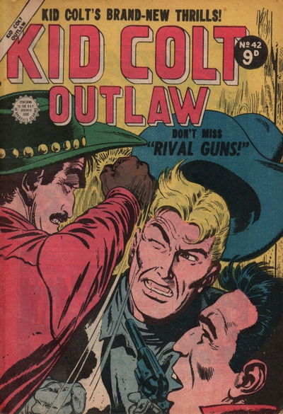 Kid Colt Outlaw (Horwitz, 1955 series) #42 [April 1955?]