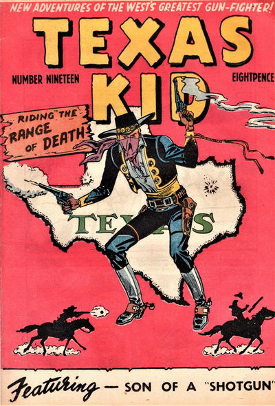 Texas Kid (Transport, 1952 series) #19 [July 1953?]