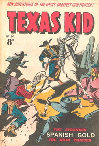 Texas Kid (Transport, 1952 series)  #20 ([August 1953?])