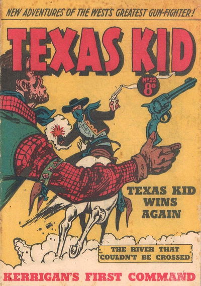 Texas Kid (Transport, 1952 series) #22 [October 1953?]