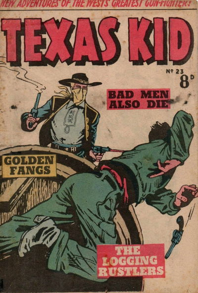 Texas Kid (Transport, 1952 series) #23 November 1953