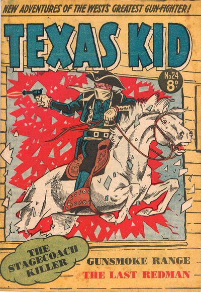 Texas Kid (Transport, 1952 series) #24 [1953?]