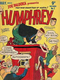 Joe Palooka Presents Humphrey (Red Circle, 1955 series) #2 May 1955