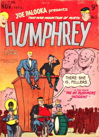 Joe Palooka Presents Humphrey (Red Circle, 1955 series) #5 November 1955