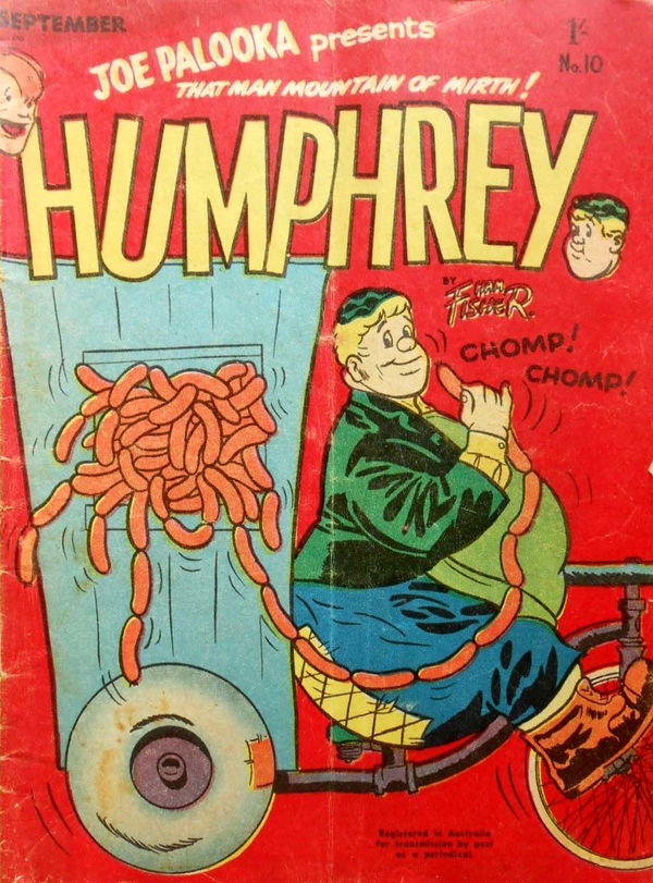 Joe Palooka Presents Humphrey (Red Circle, 1955 series) #10 (September 1956)