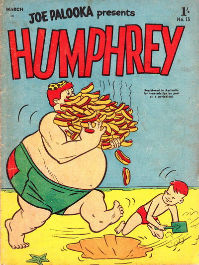 Humphrey (Red Circle, 1956 series) #13 — Joe Palooka Presnts Humphrey March 1957