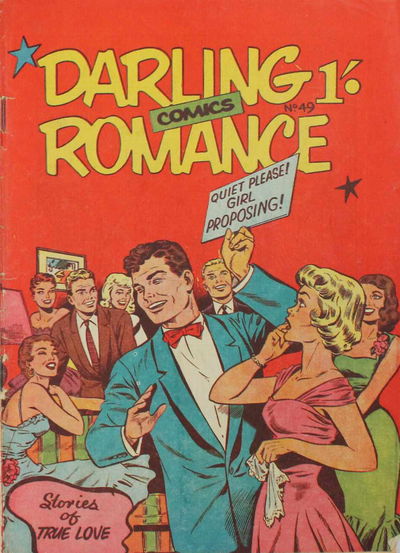 Darling Romance Comics (HJ Edwards, 1957? series) #49 [November 1957?]