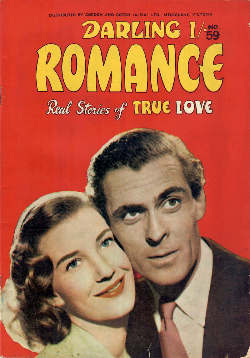 Darling Romance Real Stories of True Love (Action Comics, 1954? series) #59 ([September 1957?])