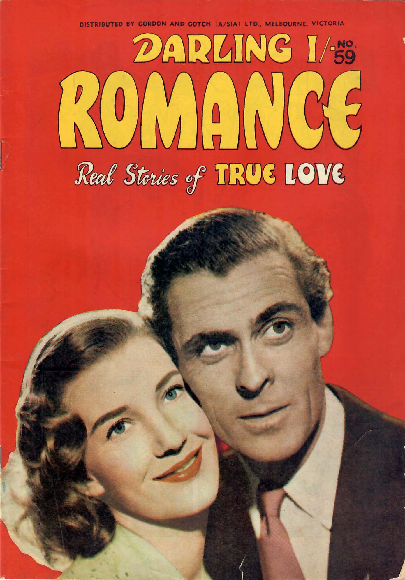 Darling Romance Real Stories of True Love  #59 ([September 1957?])