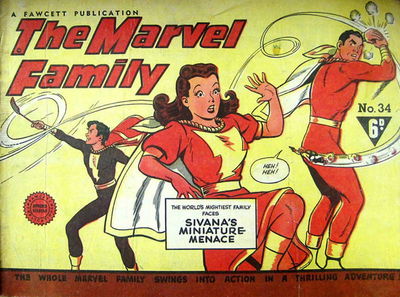 The Marvel Family (Cleland, 1949 series) #34 [March 1951?]