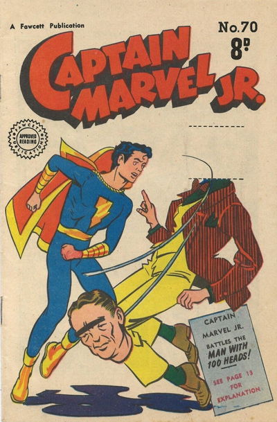 Captain Marvel Jr. (Cleland, 1948 series)  #70 ([February 1953?])
