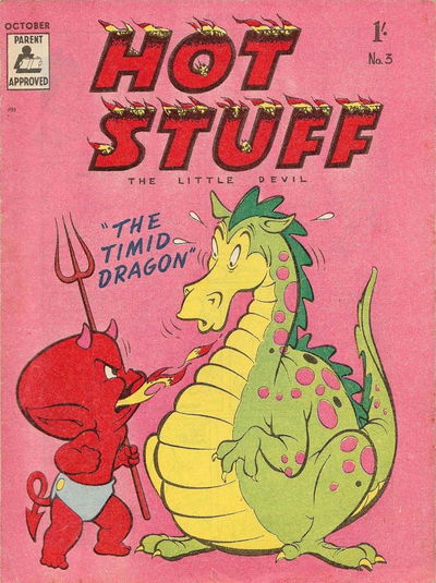 Hot Stuff the Little Devil (Rosnock, 1958 series) #3 October 1958