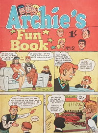 Archie's Fun Book (Archie, 1955 series)  #12 ([July 1956?])