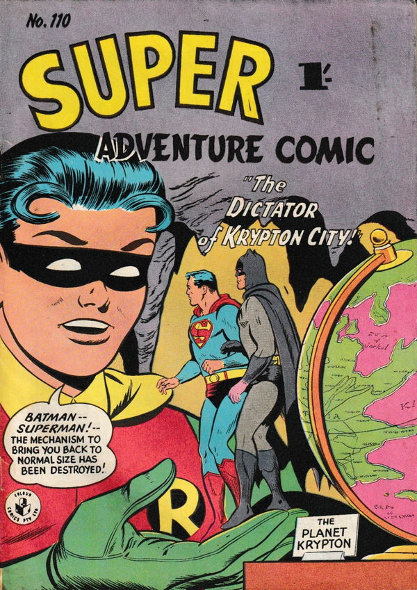 Super Adventure Comic (Colour Comics, 1950 series) #110 ([August 1959])