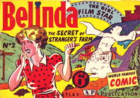 Belinda the Girl Film Star (Atlas, 1951 series) #2 [April 1950?]