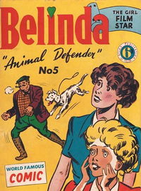 Belinda the Girl Film Star (Atlas, 1951 series) #5 [October 1950?]