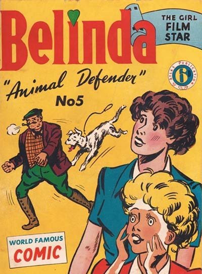 Belinda the Girl Film Star (Atlas, 1951 series) #5 ([October 1950?])