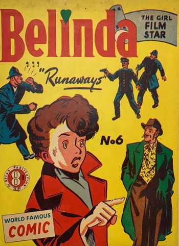 Belinda the Girl Film Star (Atlas, 1951 series) #6 ([December 1950?])