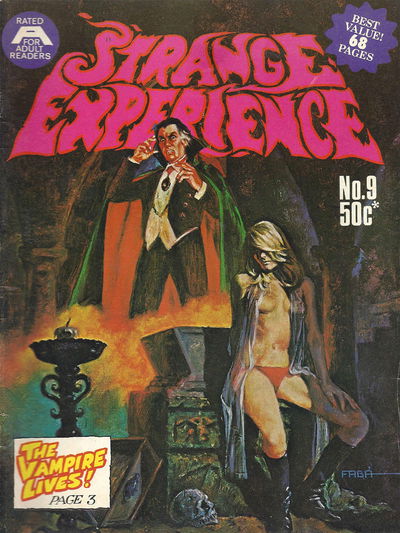 Strange Experience (Gredown, 1975 series) #9 ([August 1977])