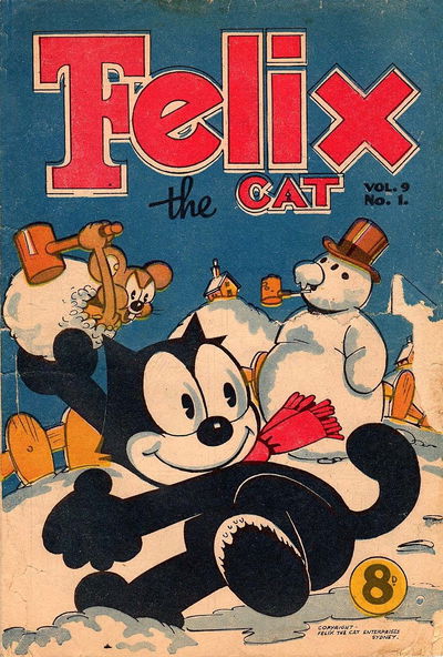 Felix (Elmsdale Publications, 1946 series) v9#1 January 1954