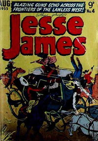 Jesse James (Rosnock, 1955 series)  #4 (August 1955)