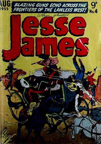 Jesse James  #4 (August 1955)