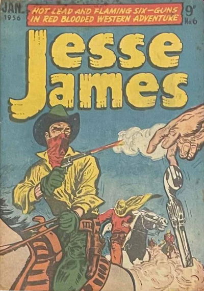 Jesse James (Rosnock, 1955 series) #6 January 1956