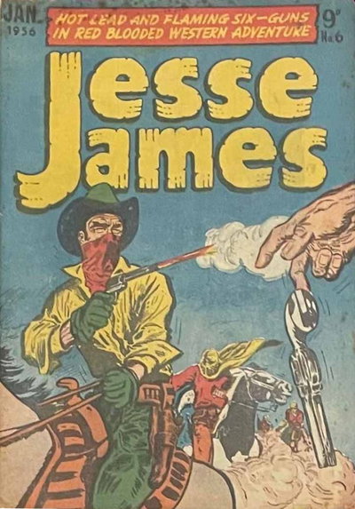Jesse James  #6 (January 1956)