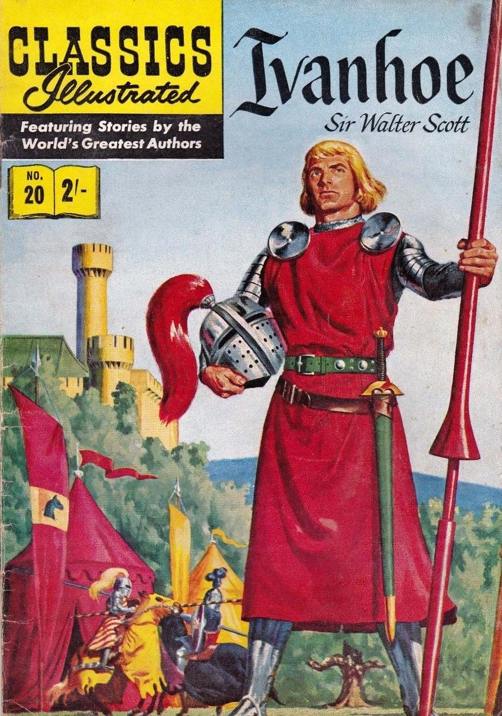 Classics Illustrated (Thorpe & Porter, 1962? series) #20 [HRN 157] (December 1962) — Ivanhoe ([December 1962?])