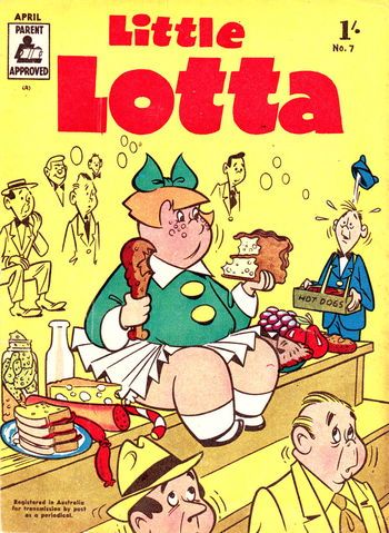 Little Lotta (Red Circle, 1956 series) #7 (April 1957)