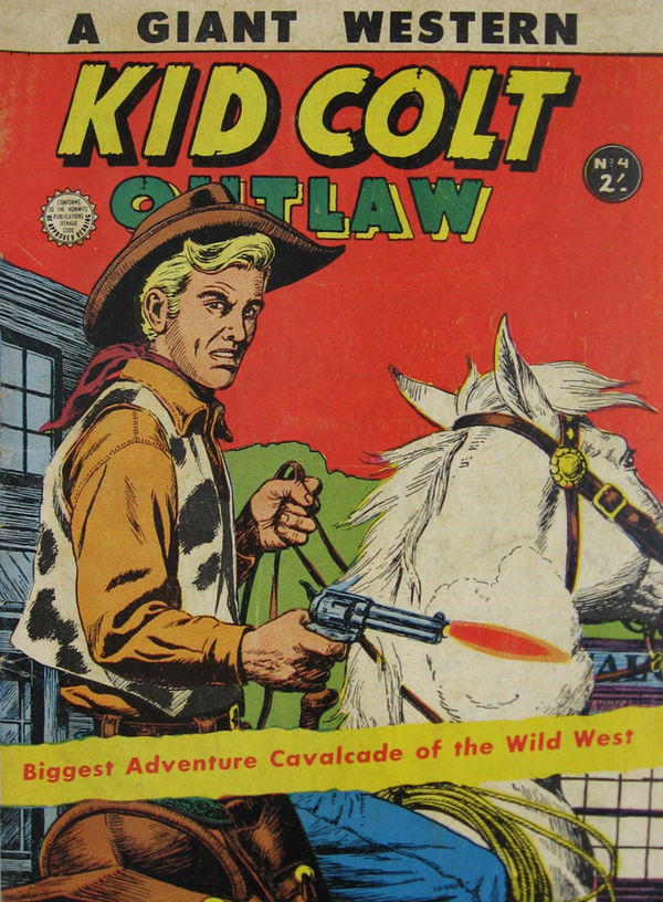 Kid Colt Outlaw: a Giant Western (Horwitz, 1958 series) #4 ([November 1958])