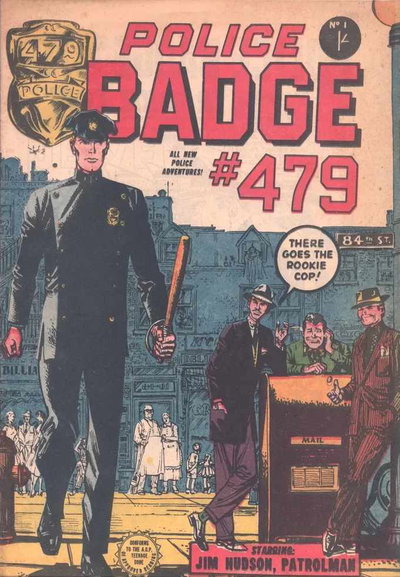 Police Badge #479  #1 ([1956?])
