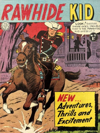 Rawhide Kid (Horwitz, 1963 series) #6 ([March 1964?])