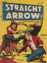 Straight Arrow Comics (Red Circle, 1955 series) #35 December 1957