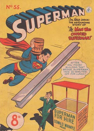 Superman (Colour Comics, 1950 series) #55 ([March 1952?])