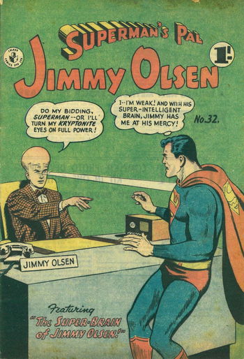 The Super-Brain of Jimmy Olsen!