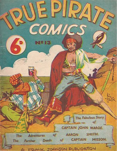 True Pirate Comics (Frank Johnson, 1947? series) #13 ([December 1948?])