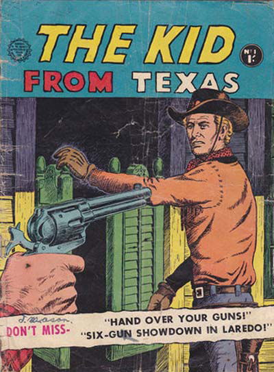 The Kid from Texas (Horwitz, 1958? series) #1 ([1958?])