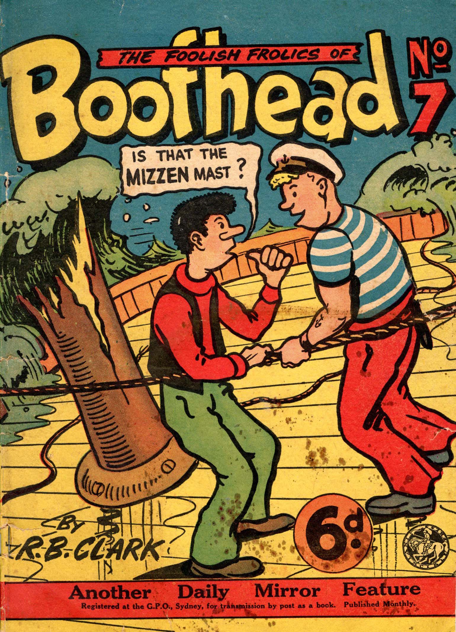 Boofhead (Invincible, 1944 series) #7 — The Foolish Frolics of Boofhead ([August 1948?])
