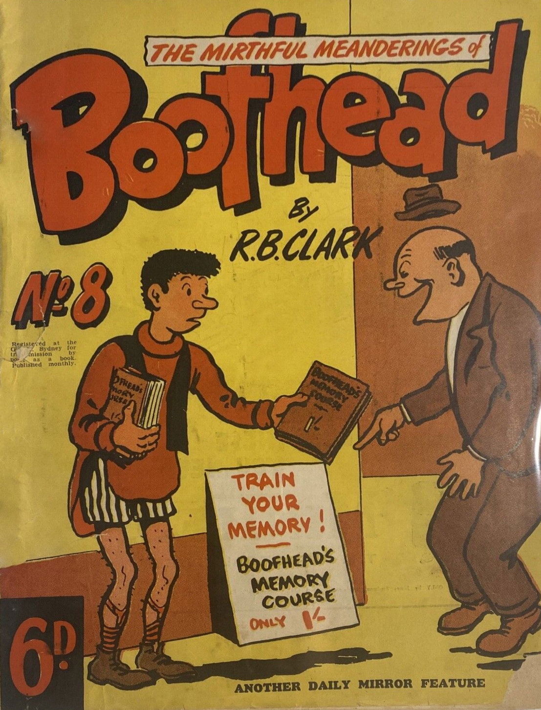Boofhead (Invincible, 1944 series) #8 — The Mirthful Meanderings of Boofhead ([December 1948?])