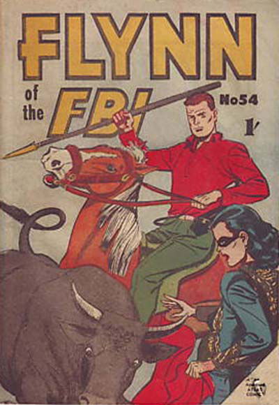 Flynn of the FBI (Atlas, 1950? series) #54 [March 1957?]