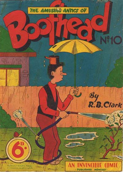 Boofhead (Invincible, 1944 series) #10 — The Amusing Antics of Boofhead [August 1949?]