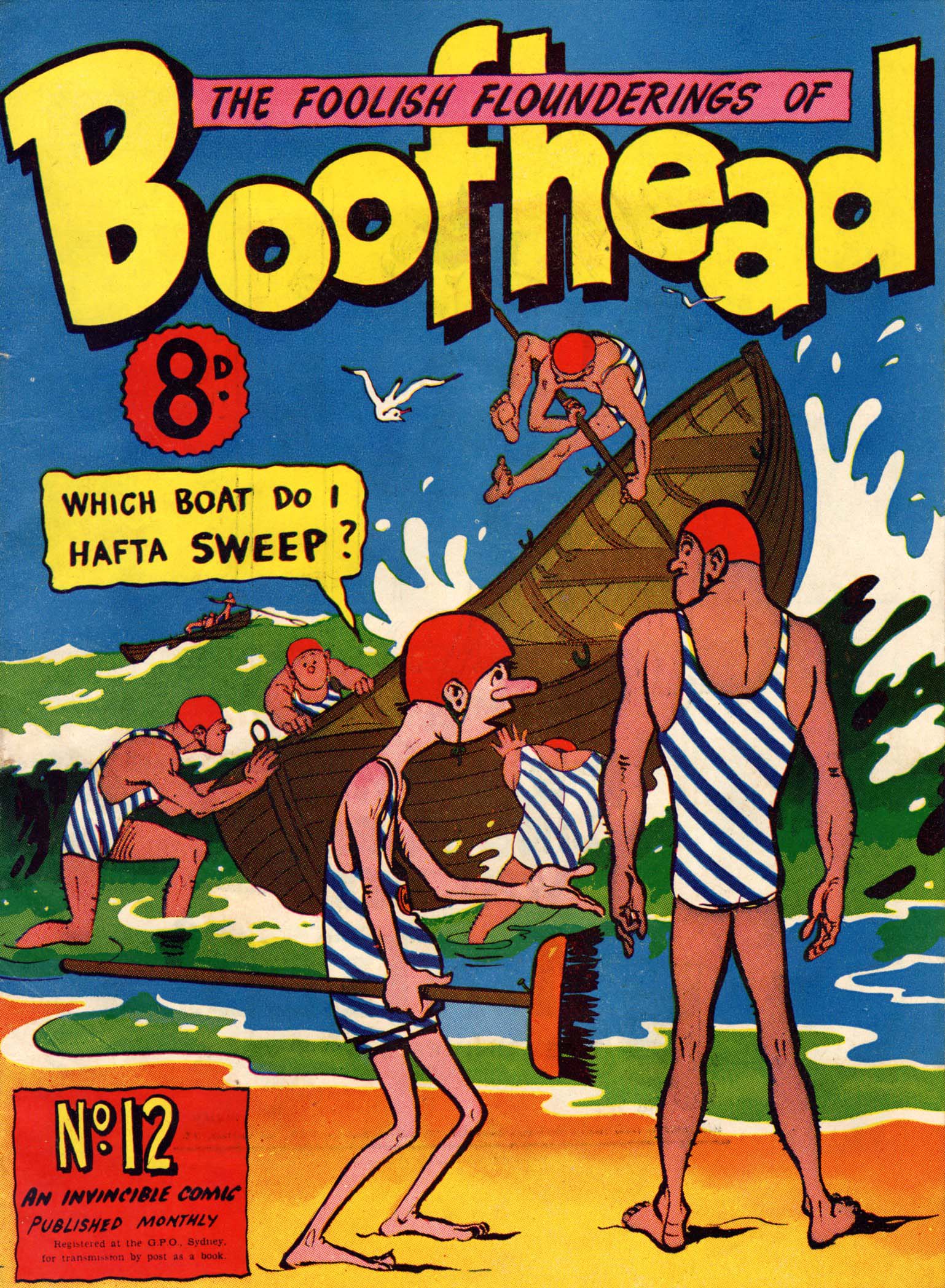 Boofhead (Invincible, 1944 series) #12 ([April 1950?])