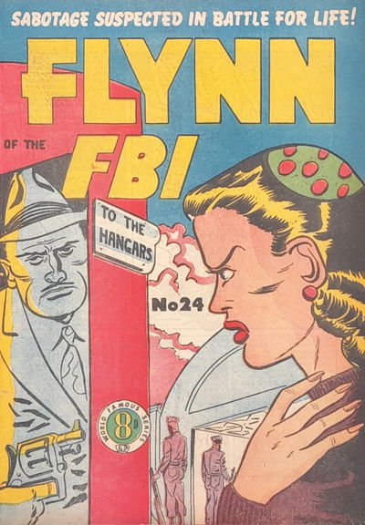 Flynn of the FBI (Atlas, 1950? series) #24 [September 1954?]