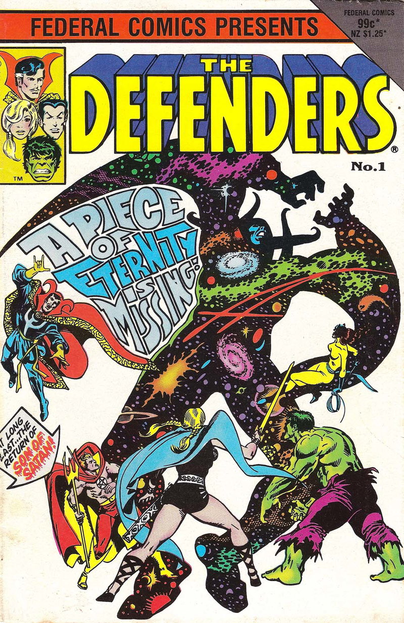 The Defenders (Federal, 1984 series)  #1 ([October 1984?])